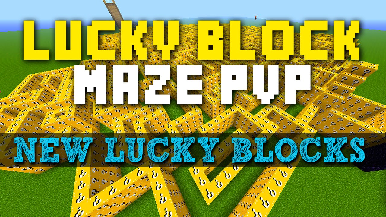 Minecraft *NEW* LUCKY BLOCK MAZE PVP #1 with Vikkstar, JeromeASF, Lachlan, PrestonPlayz & xRpMx13
