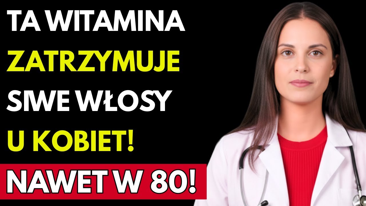 PRZESTAŃ Farbować! 1 WITAMINA Przywraca KOLOR Włosów Po 50-tce
