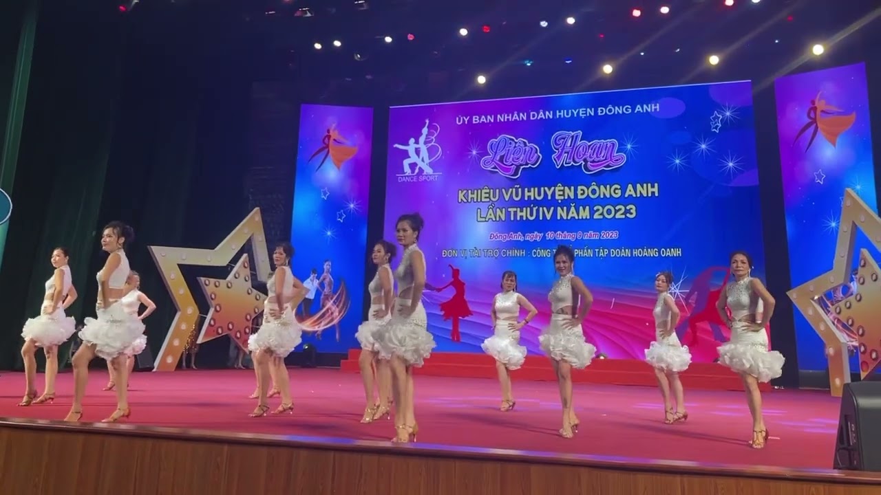 Giải nhất Samba CLB Khiêu vũ xã Uy Nỗ -2023