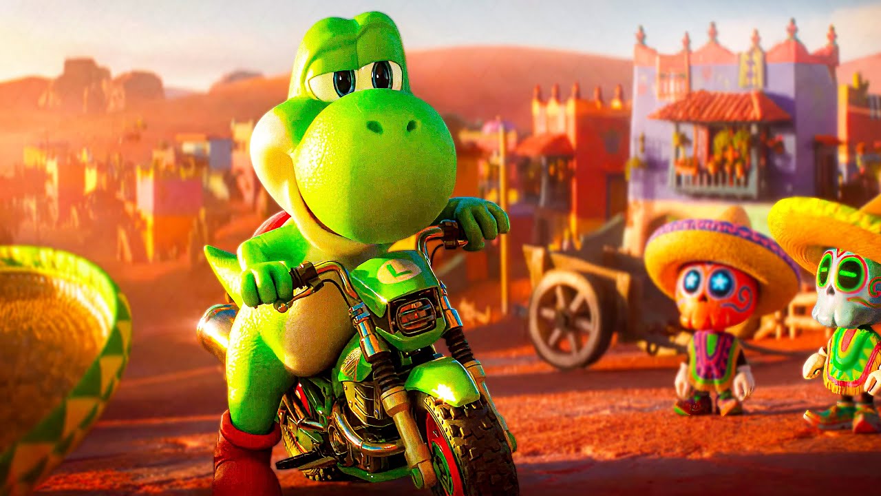 The Super Mario Galaxy Movie - Official &ldquo;Yoshi Rides Luigi's Bike&rdquo; New Teaser (2026)