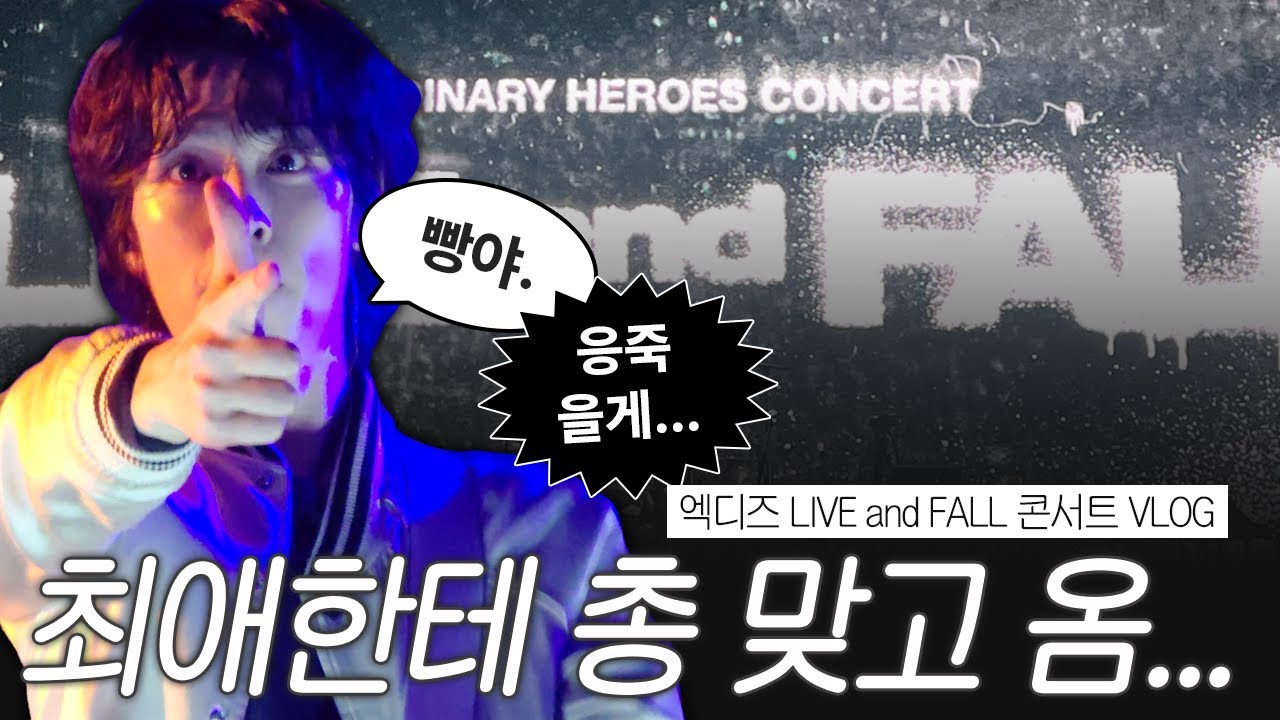 엑디즈 : 빌런즈는 올홀에 살아 난 갈거야 . . 🚶 ༶ live and fall 콘서트 vlog ༶ 빌런즈 브이로그