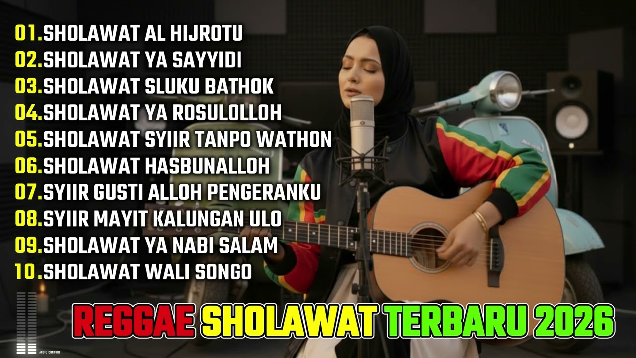 Reggae Sholawat Paling Merdu 🎶❤ Kumpulan Lagu Sholawat Versi Reggae Ska Terbaru 2026