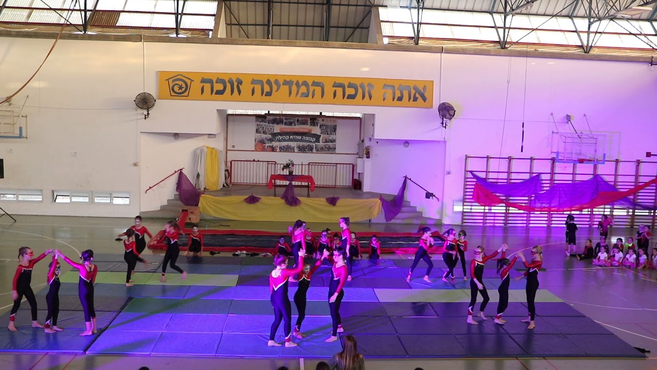 הופעת התעמלות קרקע- נבחרת 2018 אקרובטיקל לינור ברוך