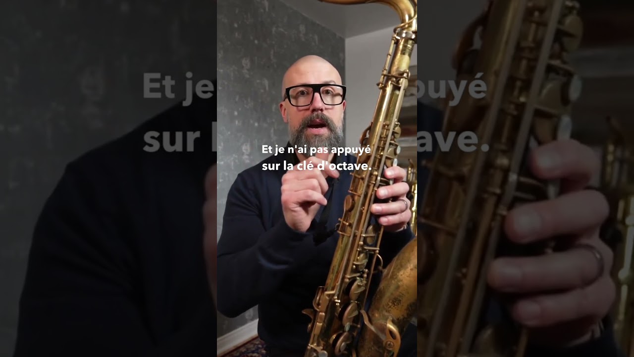 Technique pour avoir un gros son de saxophone