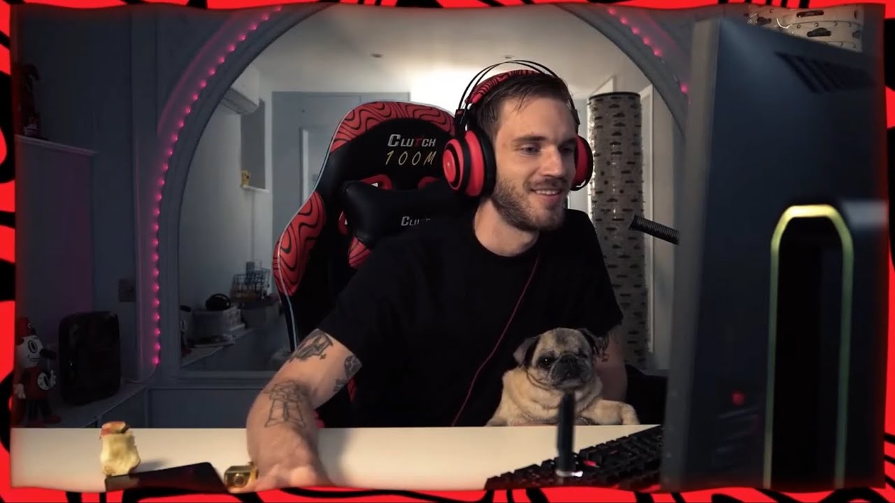 Pewdiepie Among Us LiveStream With James Charles, Jacksepticeye ,  Pokimane  and others