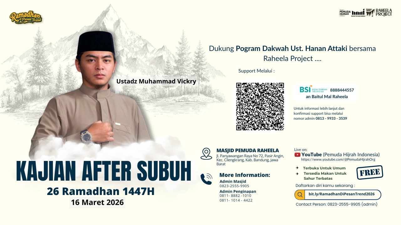 Kajian After Shubuh - Ust. Muhammad Vickry 26 Ramadhan 1447 H