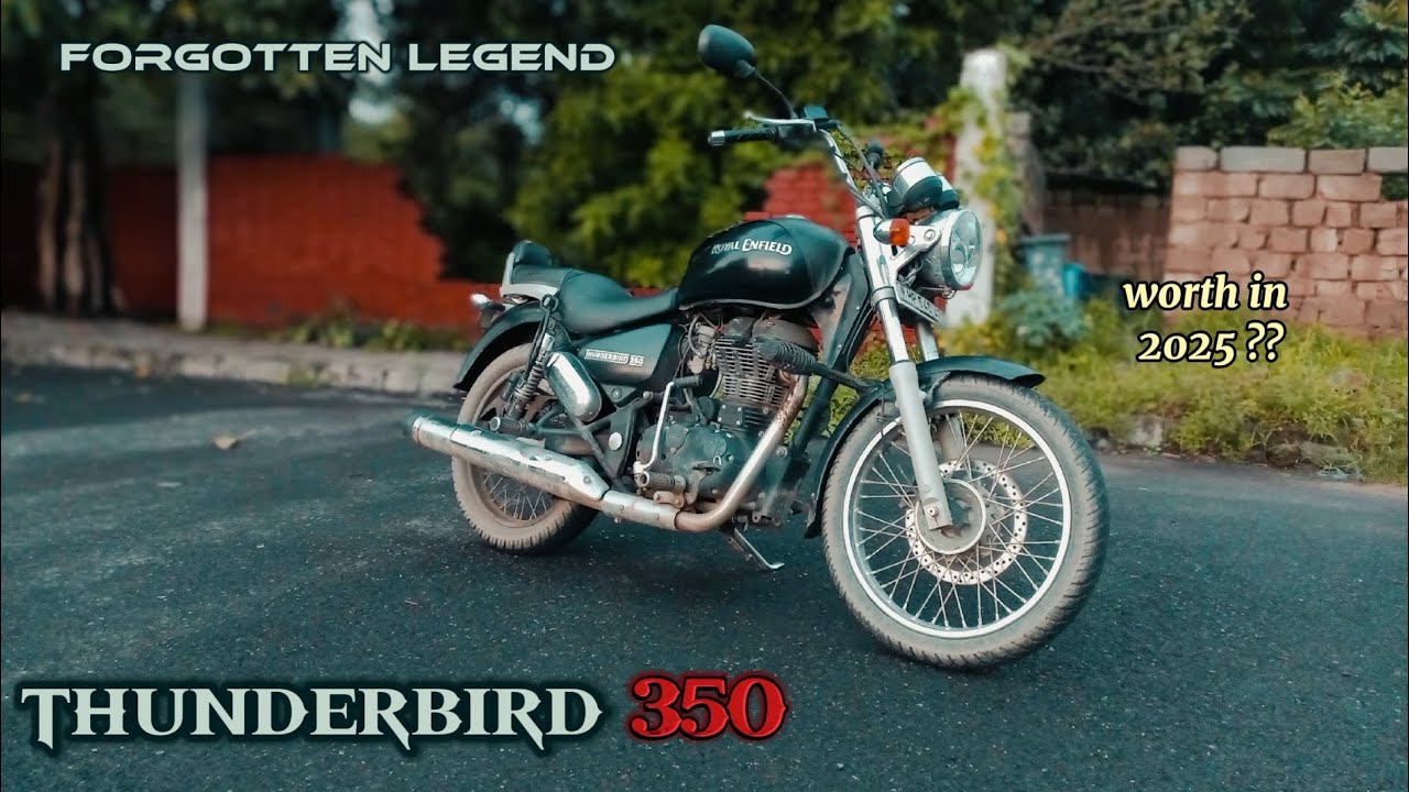 This Beast Still Turns Heads in 2025!  Thunderbird 350 - still worthy in 2025 ?? 
