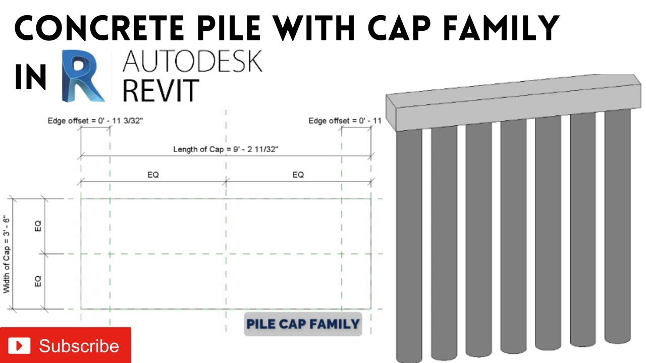 Revit Masters Use THIS Formula to Create Pile & Cap Foundations Fast
