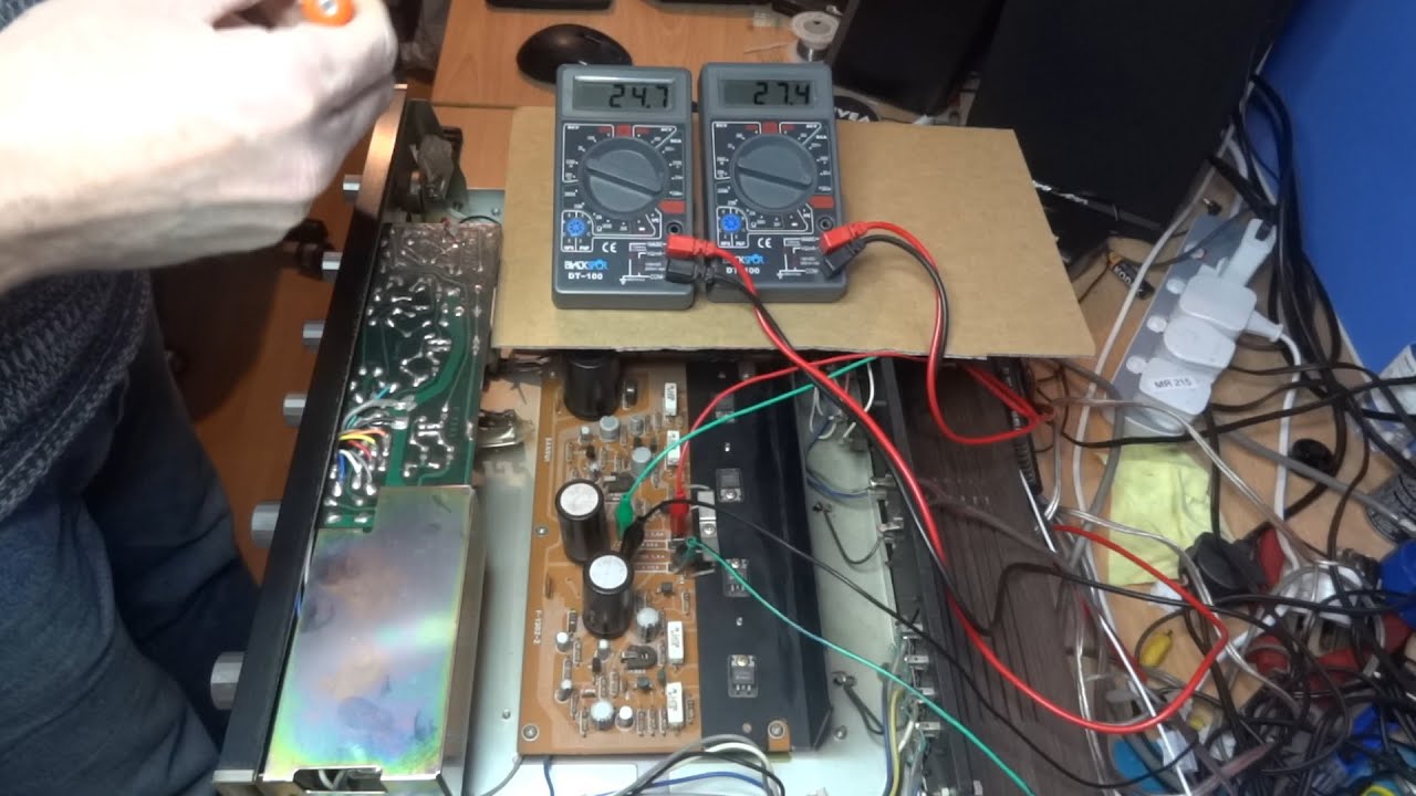 Amplifier & Receiver DC Bias Adjustment, Sansui 101 tweaking, Sony, Marantz, Pioneer, Rotel, Yamaha