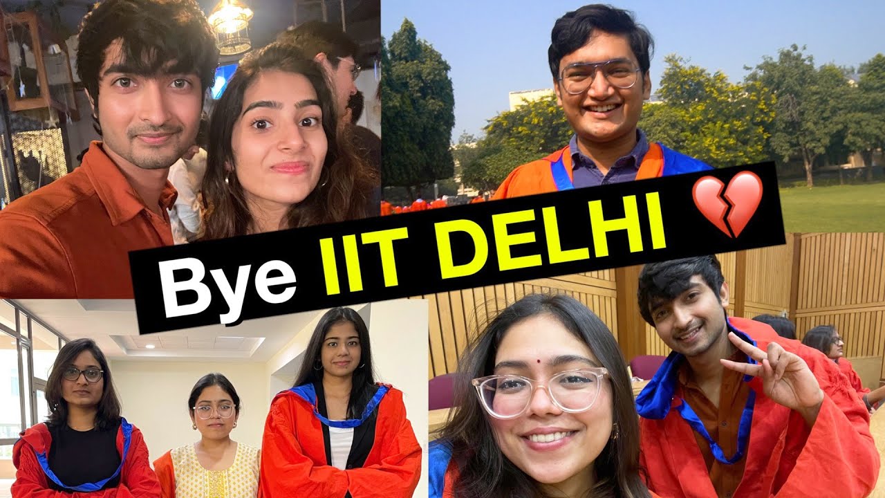 Pre- Convocation Vlog - IIT Delhi 2021 | Big Day 💔❤️