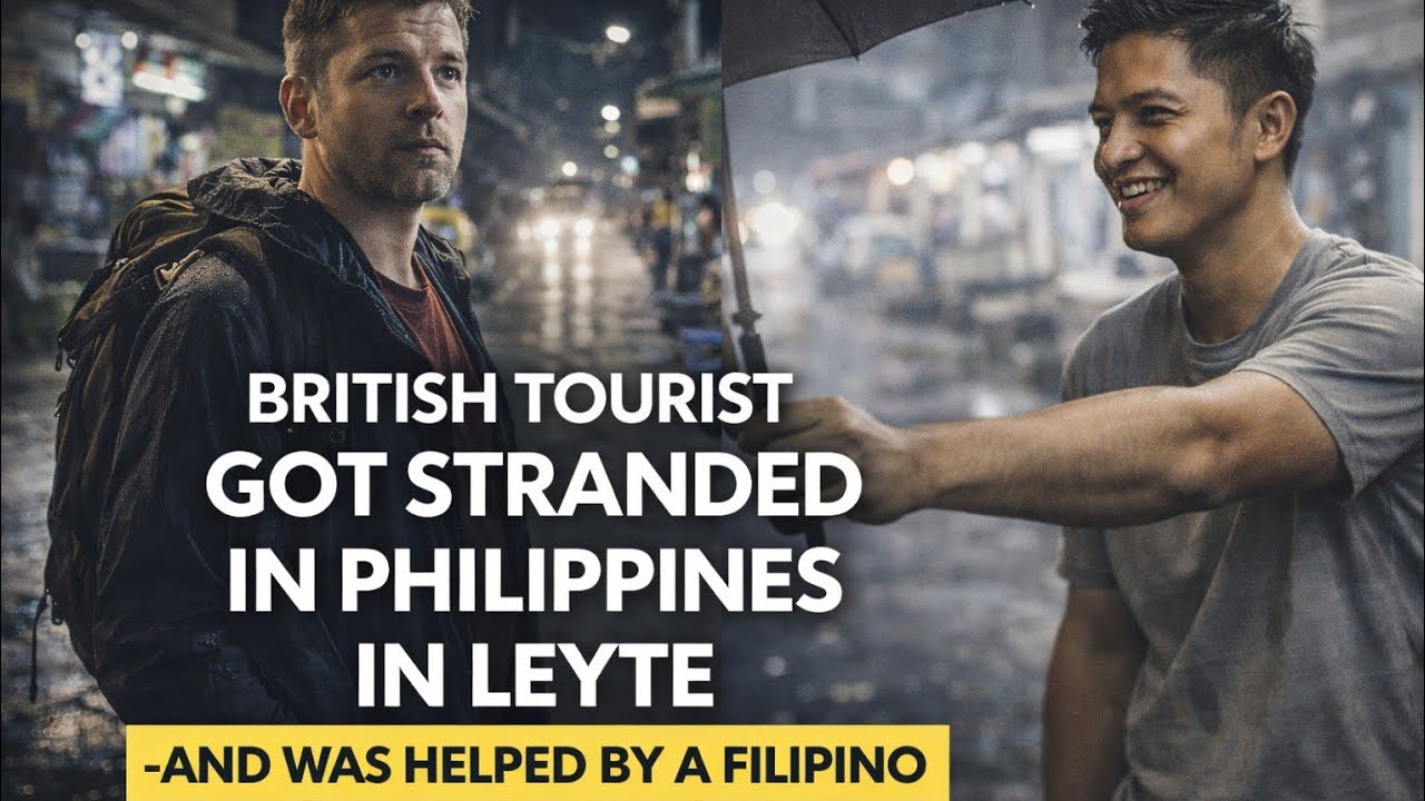 British Tourist Got Stranded and was helped by a Filipino 