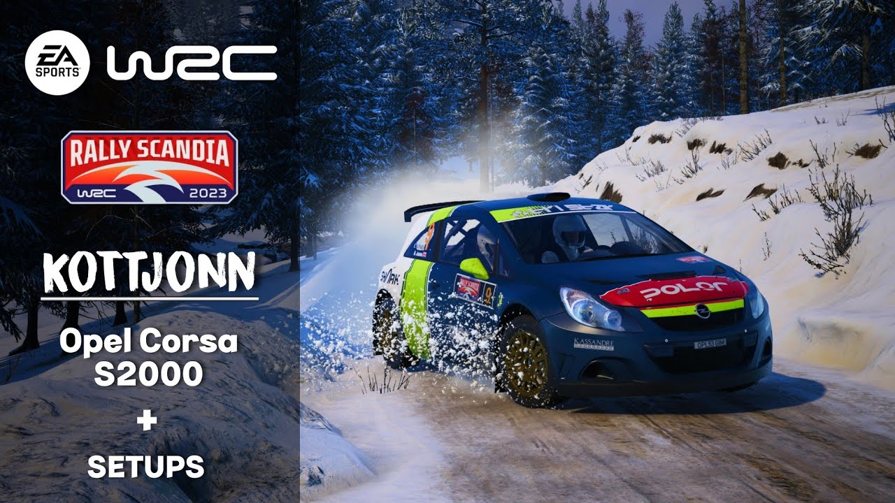 EA SPORTS WRC (WR) ● Opel Corsa S2000 - Setups : Rally Scandia 🇳🇴