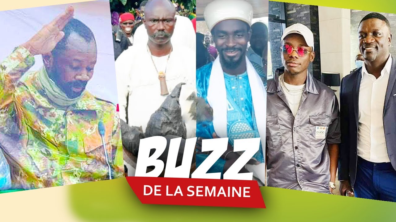 SIDIKI DIABATE, AKON, CHERIF AHAMED HAIDARA, LA TRANSITION AU MALI, BUZZ DE LA SEMAINE 14 08 2021