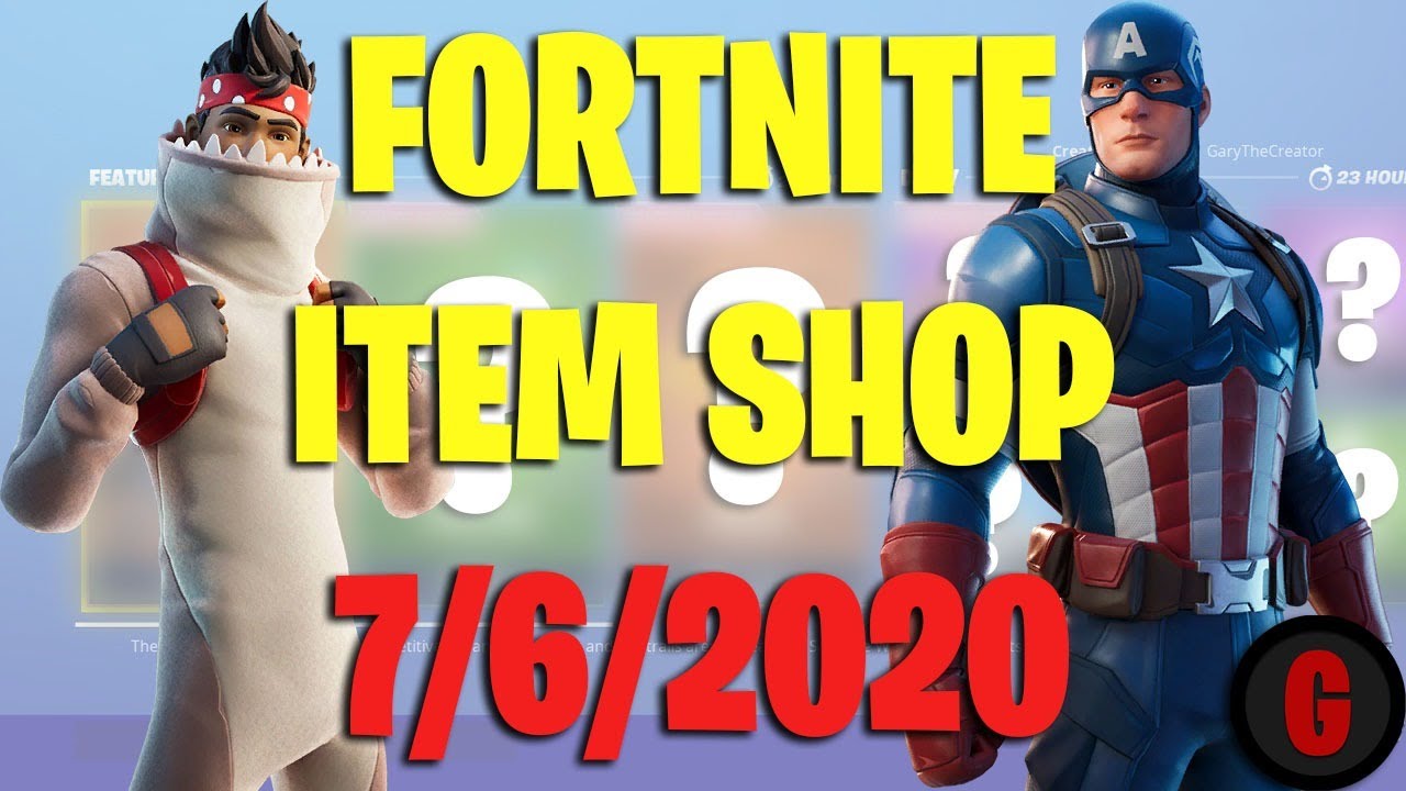Fortnite - NEW ITEM SHOP! NEW SKINS? (JULY 6TH, 2020) (Gary The Creator)