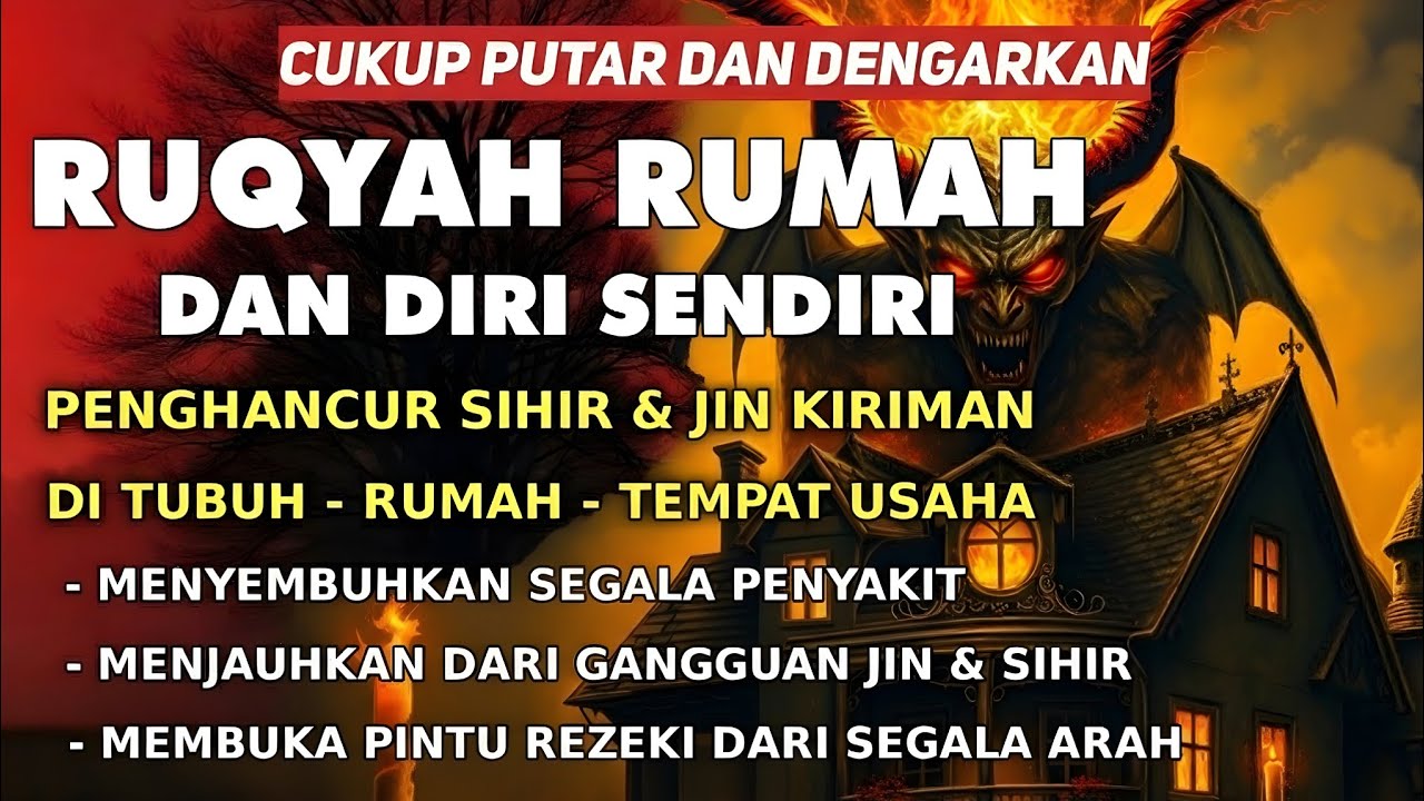 AYAT RUQYAH - RUQYAH RUMAH DAN DIRI SENDIRI PENGUSIR JIN DAN SETAN | Ala Aqel