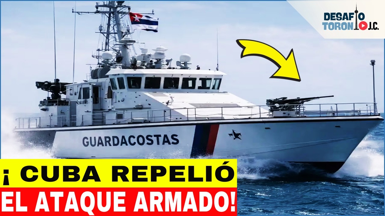 ¡ESCÁNDALO en CAYO FALCONES! GuardaCostas de CUBA M4T4N a 4 en EMBARCACION de EEUU| DesafioTorontoJC