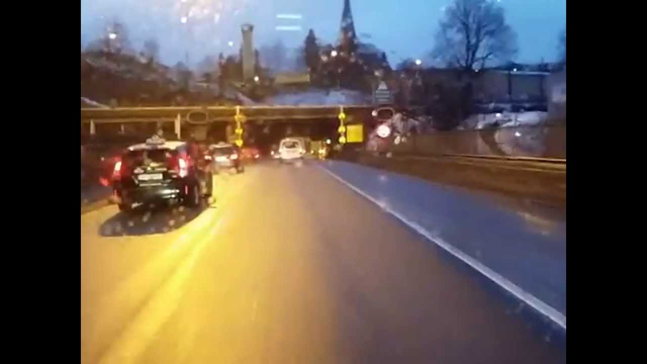 Kierowca autobusu w Norwegii