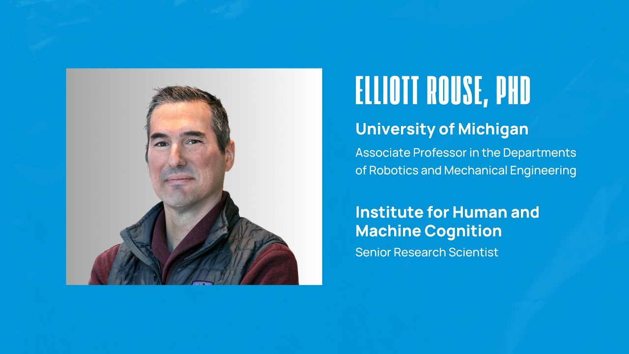 Engineering the Future of Wearable Robotics with Dr. Elliott Rouse