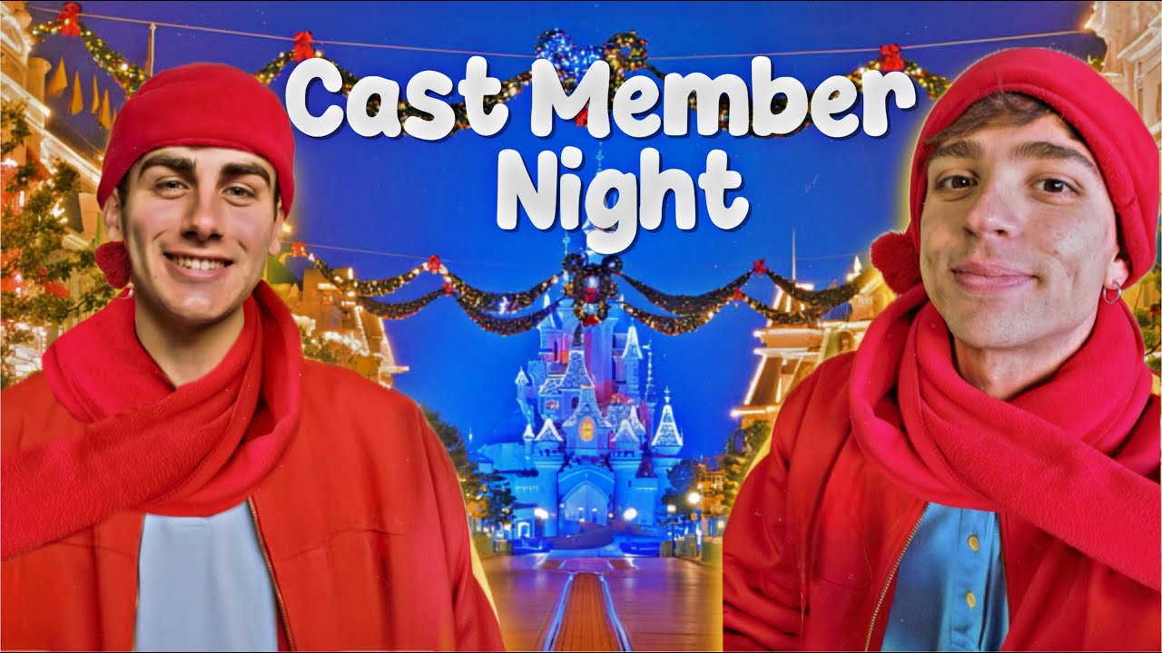 La Noche de Navidad EXCLUSIVA para Cast Members en Disneyland Paris 🎄