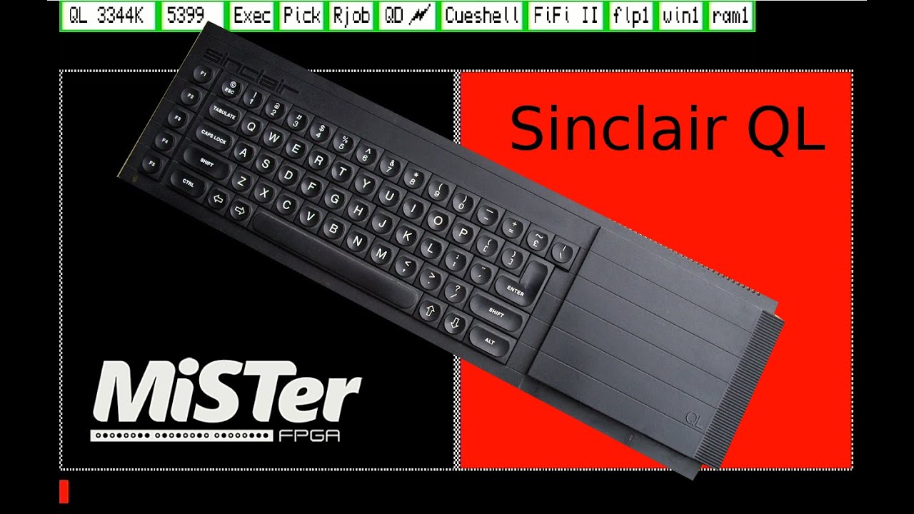 Sinclair QL on MiSTerFPGA - A Brief Look