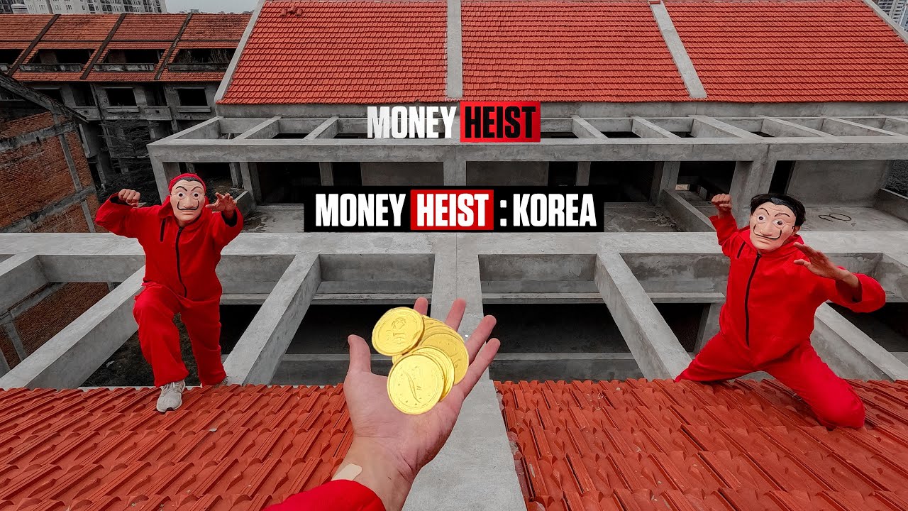 MONEY HEIST vs MONEY HEIST KOREA 2.2 (Epic Parkour POV)
