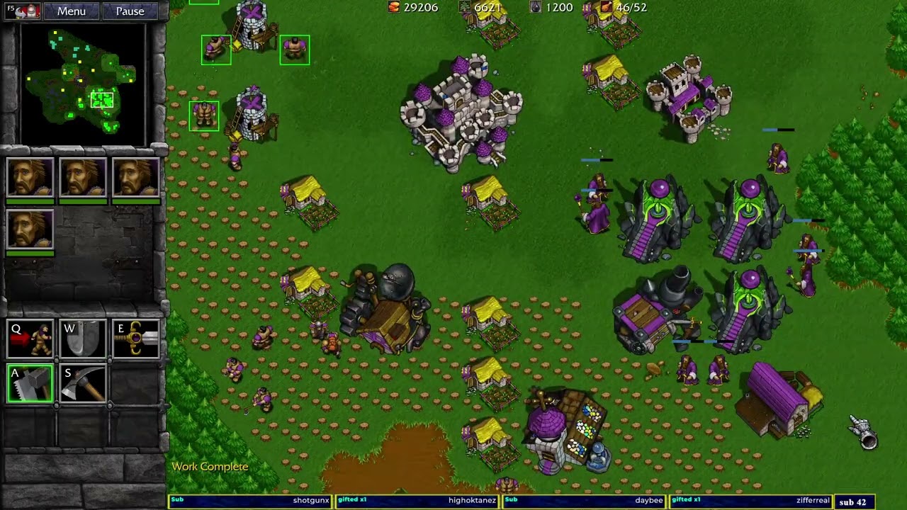 Warcraft 2 Remastered Rose Petal 1v2