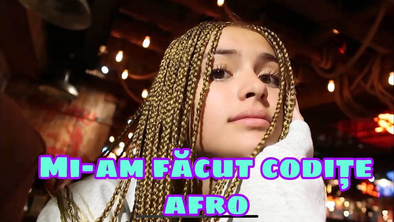 MI-AM FĂCUT CODITE AFRO 🇬🇧