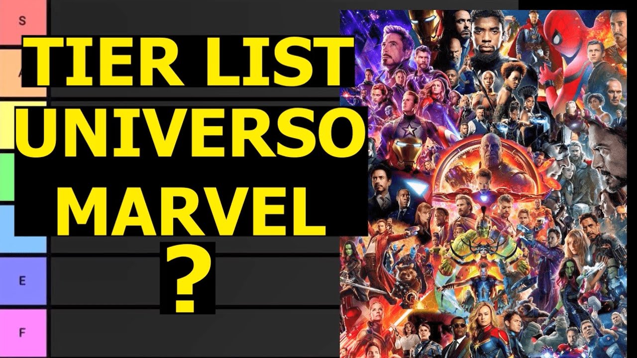 Mi TIER LIST del UCM. La PEOR y MEJOR peli es.....