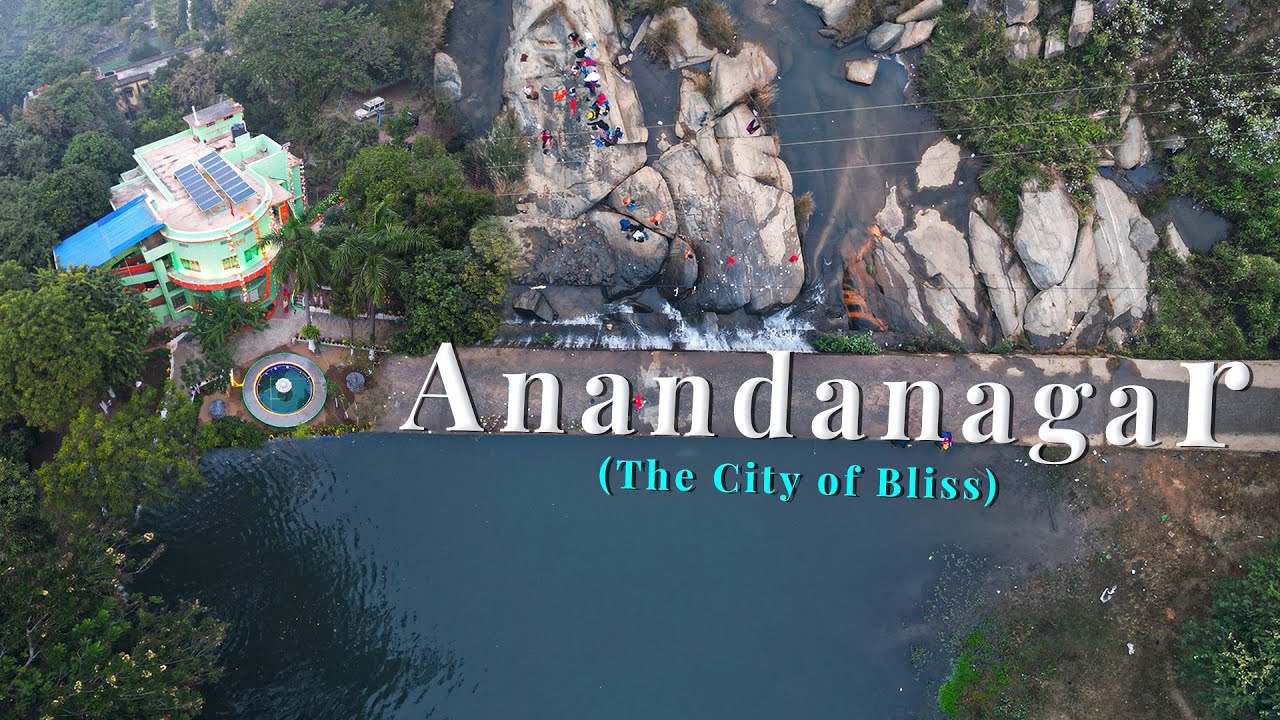Anandanagar (The City of Bliss) Headquarters of AMPS Arial View on New Year 2023.