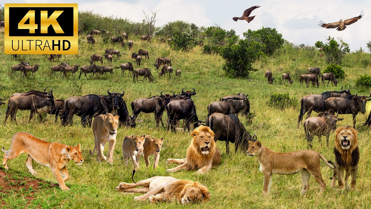 Animal Kingdom 4K - Relax With The Animals Of The World - 4K Ultra HD Video
