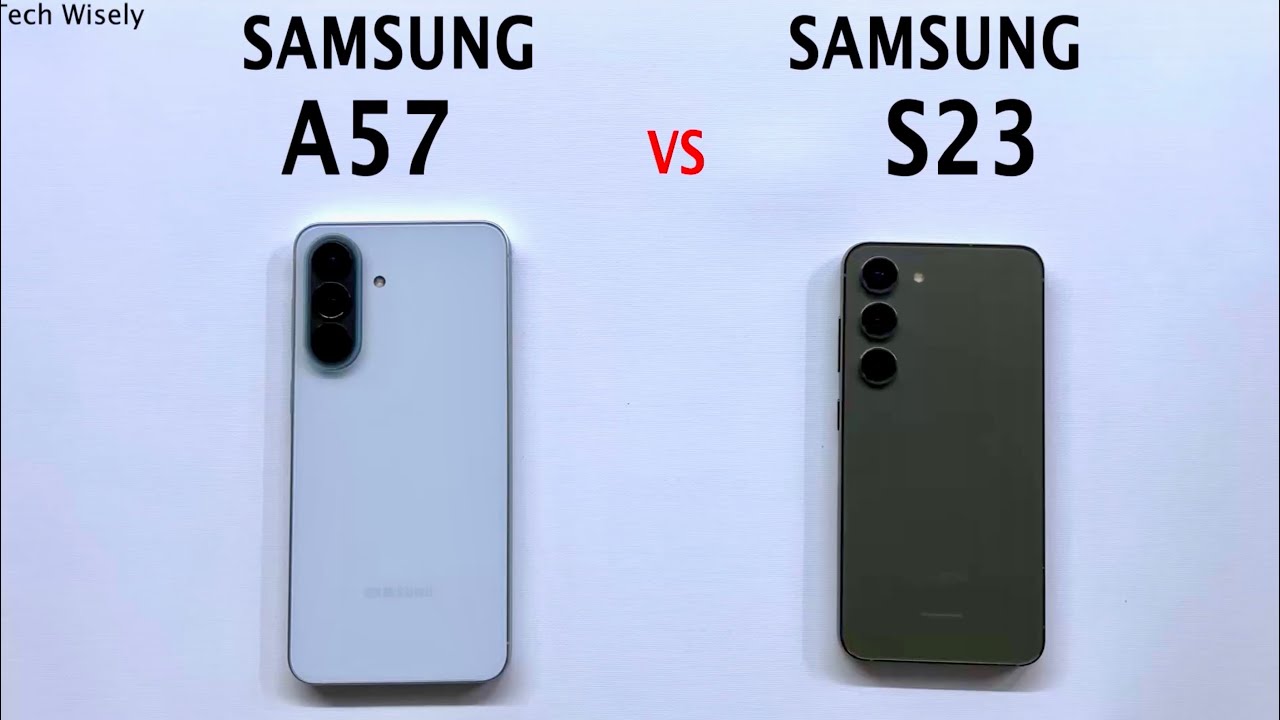 SAMSUNG A57 vs S23 - Speed Test