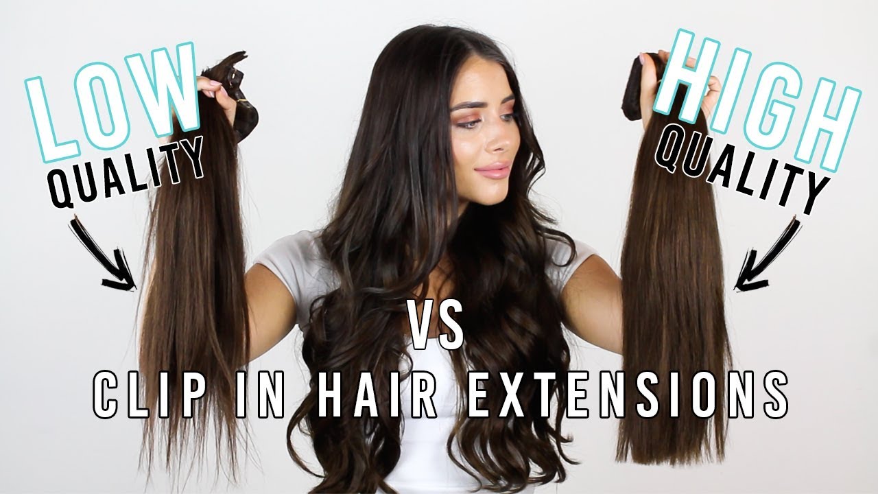 Cheap vs High Quality Clip In Hair Extensions - THE TRUTH | ZALA Hair Extensions
