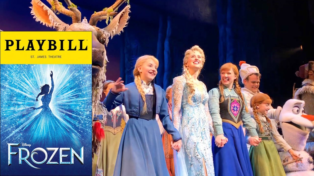 Frozen Musical - Curtain Call - 3/23/18