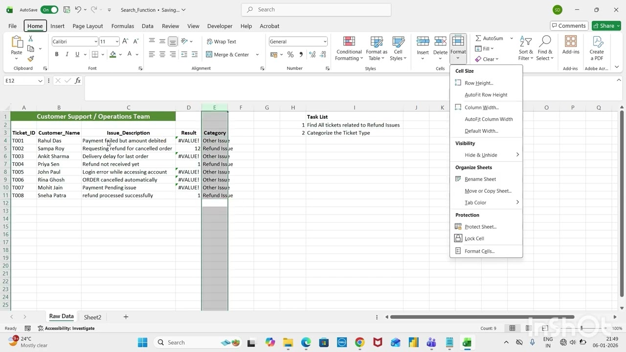 Functions: SEARCH vs FIND(Made Easy!)#ExcelFunctions#SearchFunction#FindFunction#ExcelTextFunctions