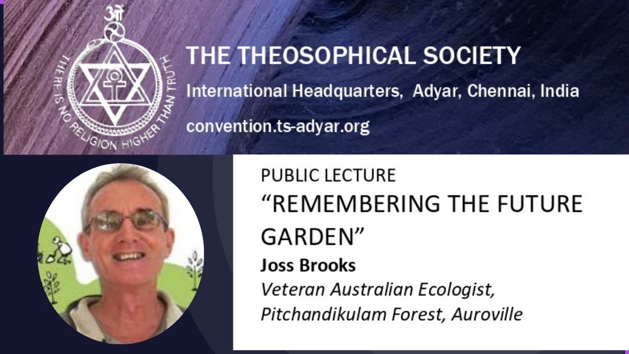 PUBLIC LECTURE “Remembering the Future Garden” by Joss Brooks