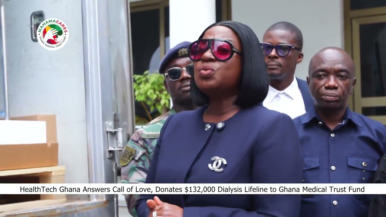 HealthTech Ghana Answers Call of Love, Donates $132,000 Dialysis Lifeline to GMTF