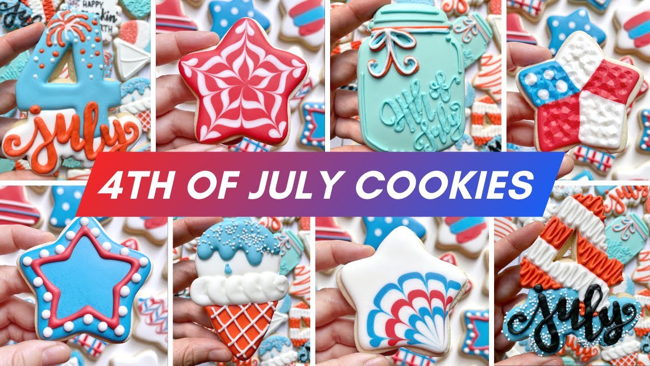 My Favorite 4th of July Cookies in Order of Preference