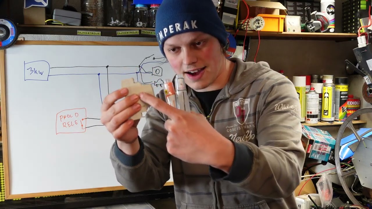 Prioritni relé na FVE - nepretizi střídač