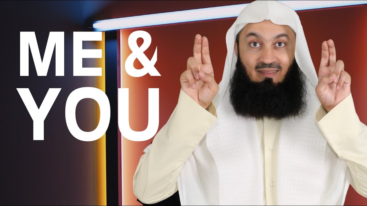 Between me and you is this... - Mufti Menk