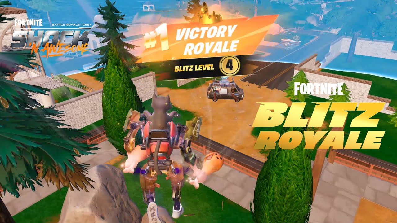 FORTNITE - BLITZ ROYALE - C6 S4 - SHOCK AND AWESOME