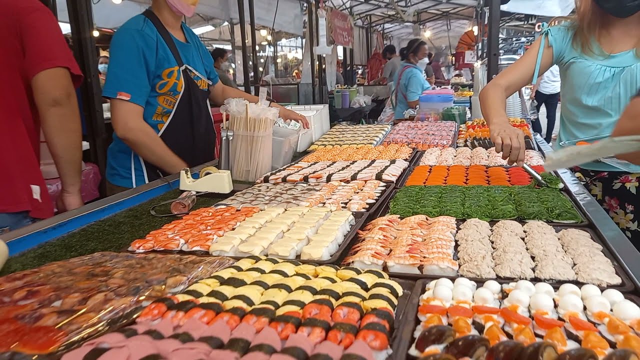 Foods and fun at Chillva Market, Phuket Town, Thailand