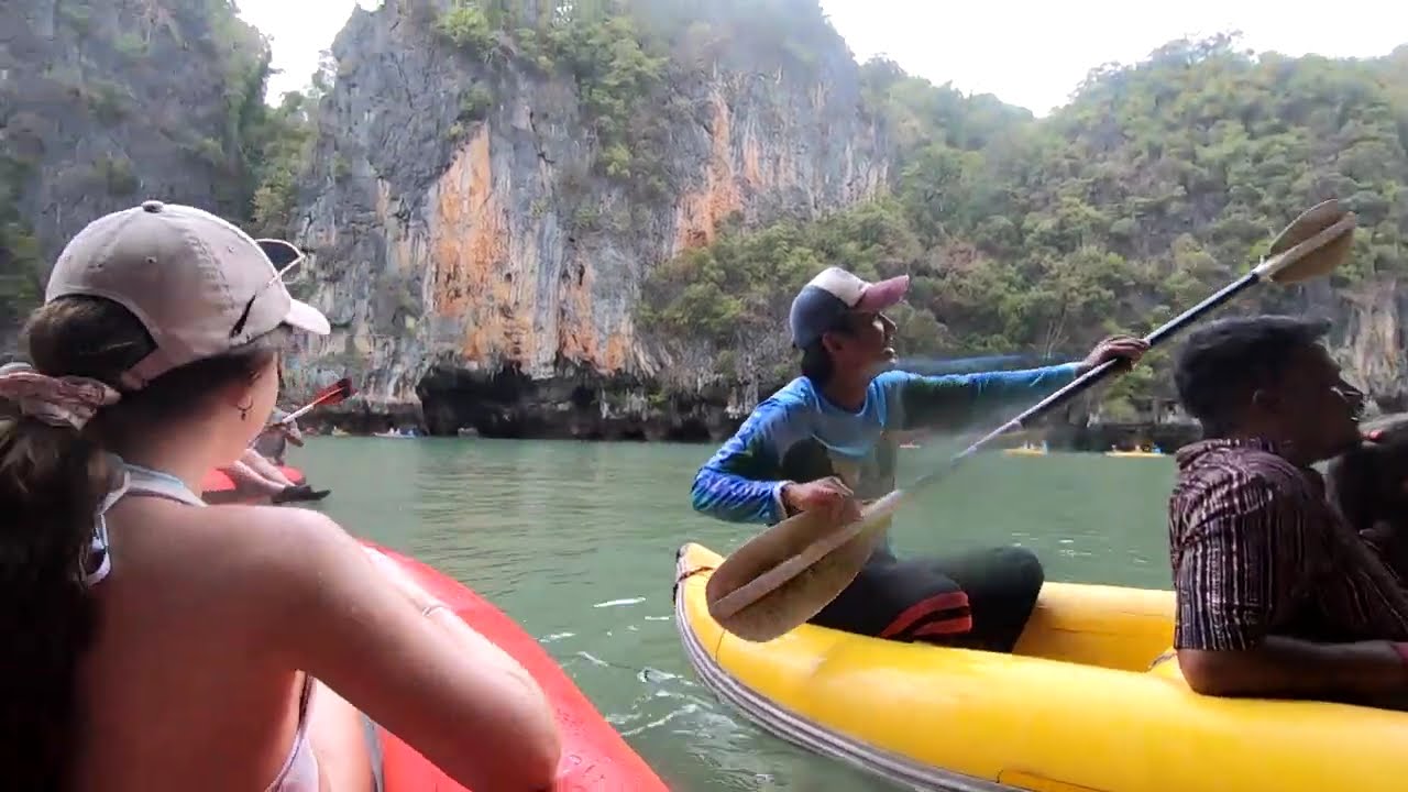 Thailanda vazuta din caiac