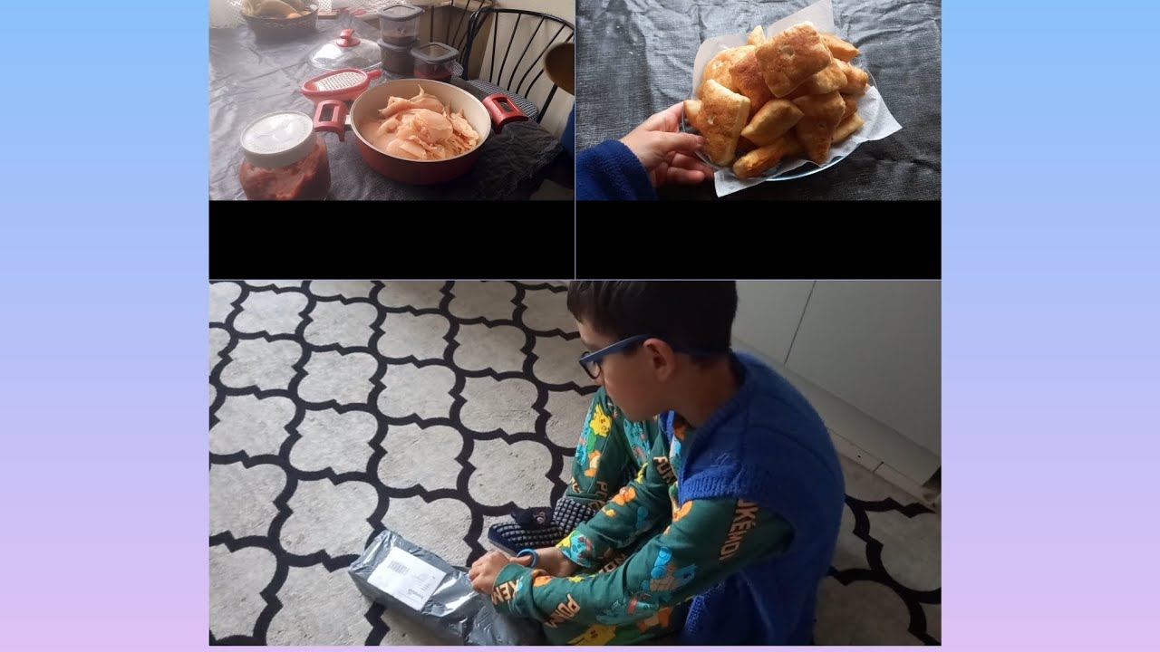 KUTU AÇILIMI/EVDE DÖNER  YAPIMI 🤌/VLOG