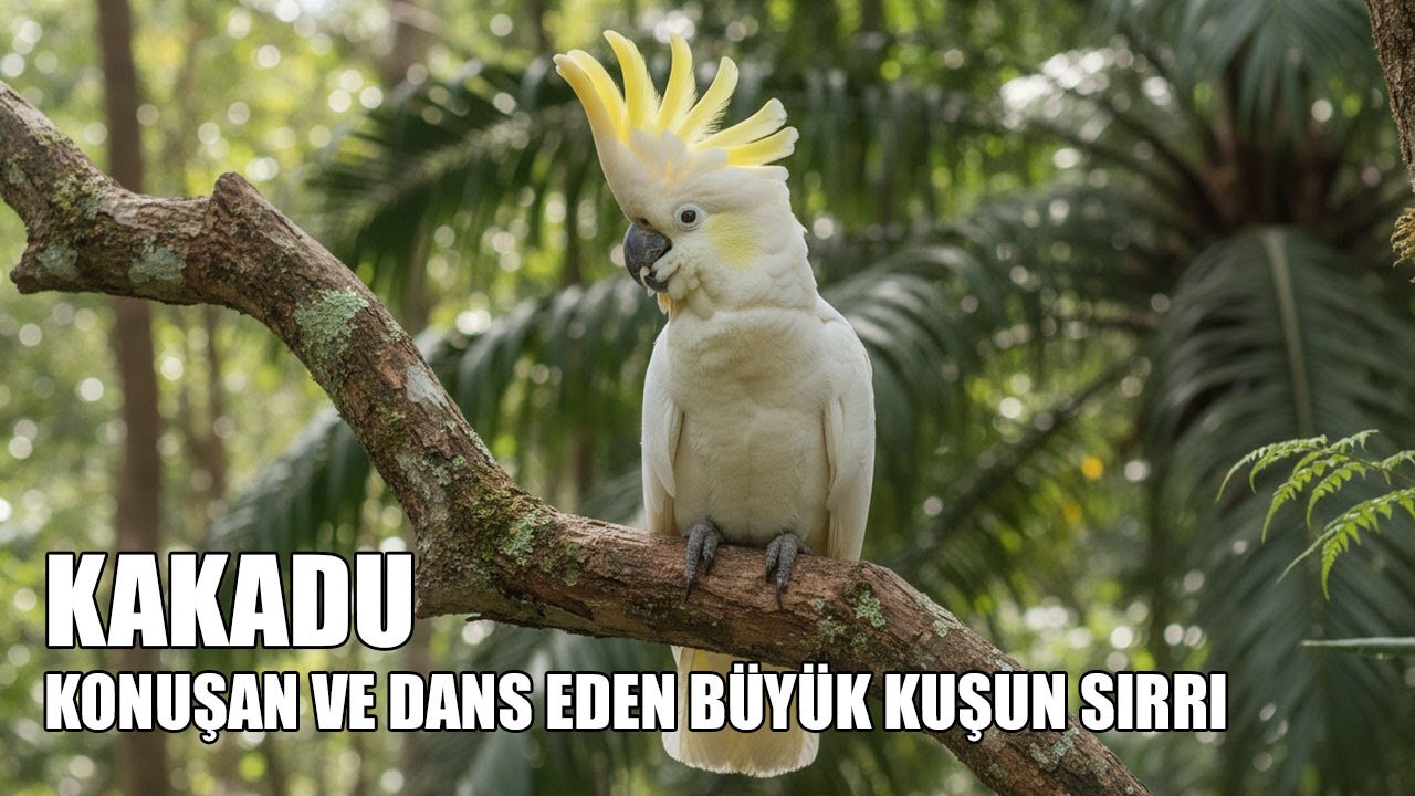 🦜 Kakadu: Konuşan ve Dans Eden Büyük Kuşun Sırrı