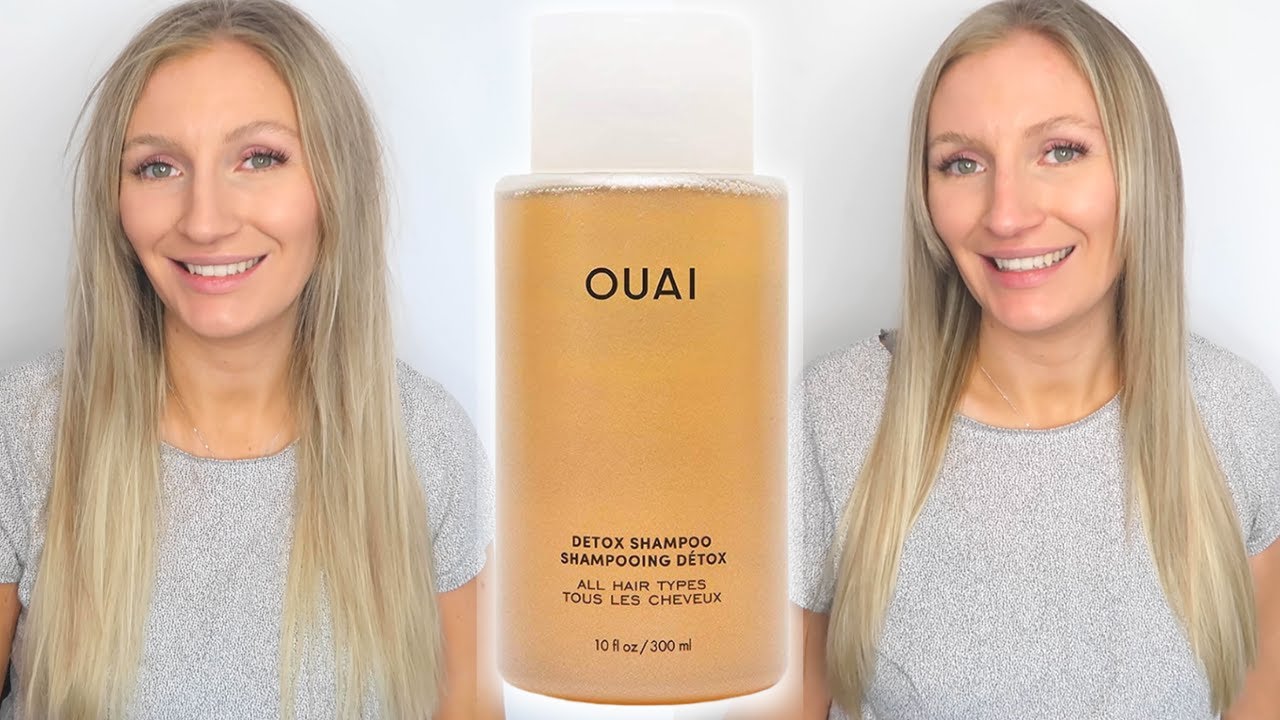 OUAI DETOX SHAMPOO REVIEW | CLARIFYING HAIRCARE ROUTINE ON FINE BALAYAGE HAIR