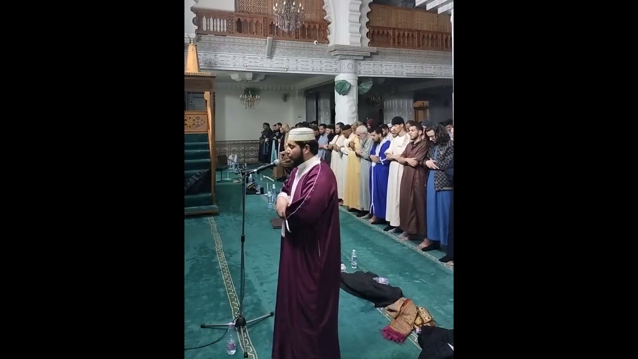 القارئ عبد الله زواوي الجزائري حفظه الله  سوره الحجرات.  مسجد الفرقان ولايه #البليدة