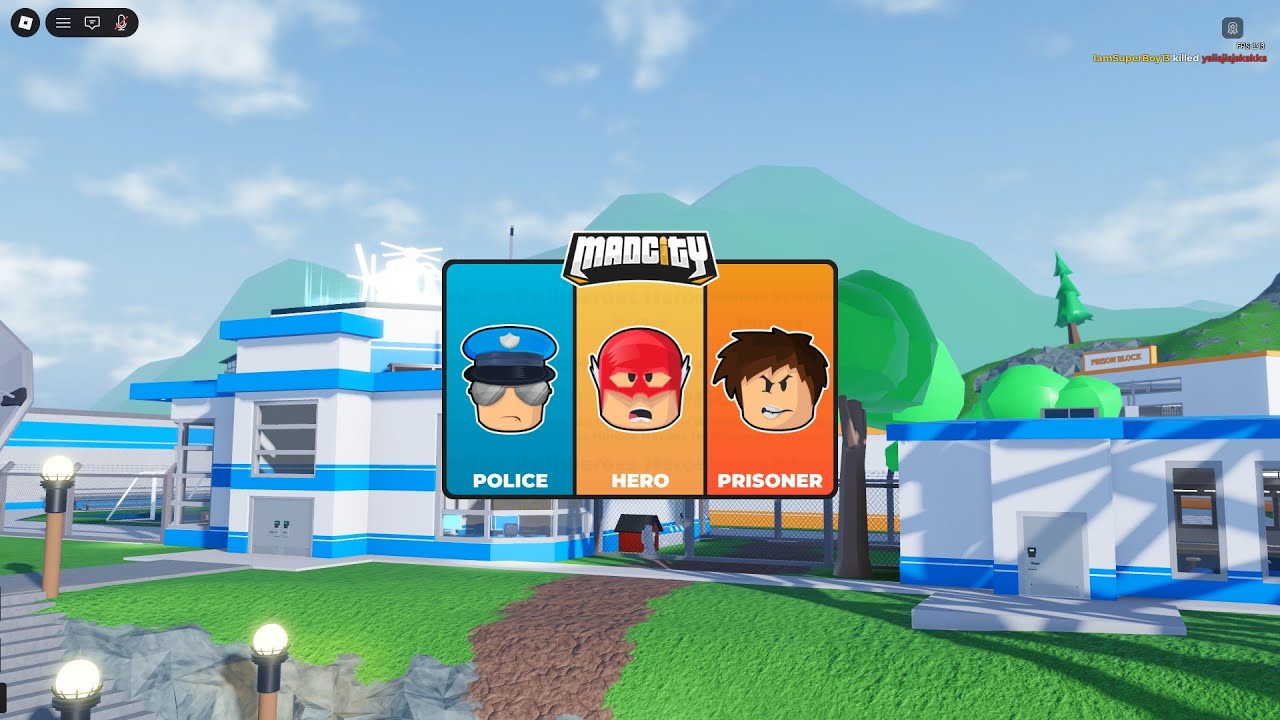 Playing Roblox with the wife and fam