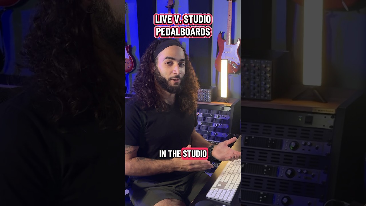 Studio pedalboards vs live pedalboards&hellip; #guitarist #pedalboard #audioengineer