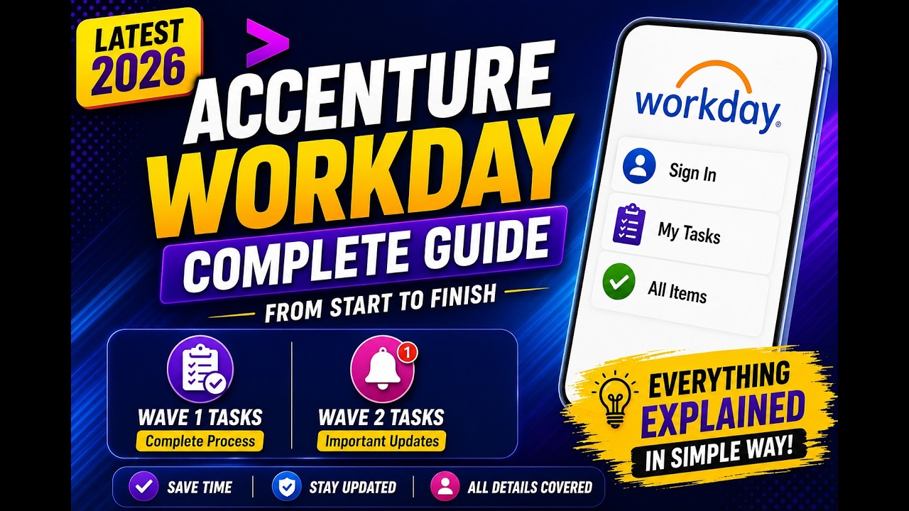 Обзор задач в Accenture Workday 2026 | Полное руководство по волнам 1 и 2 | Встреча с RM #accenture