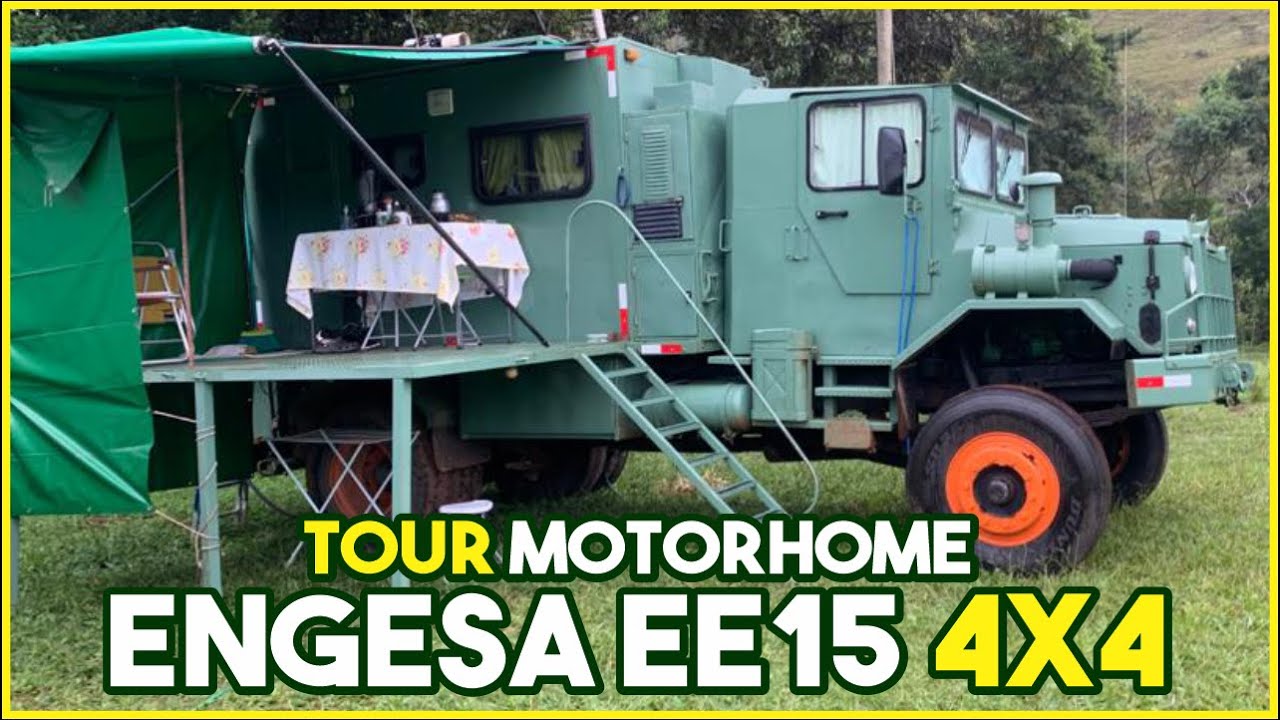 EE15 4x4 Motorhome Engesa Truckhome - Tour 04